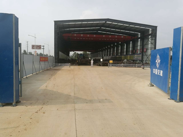 ?？谑兄攸c(diǎn)工程：疏港高速項(xiàng)目